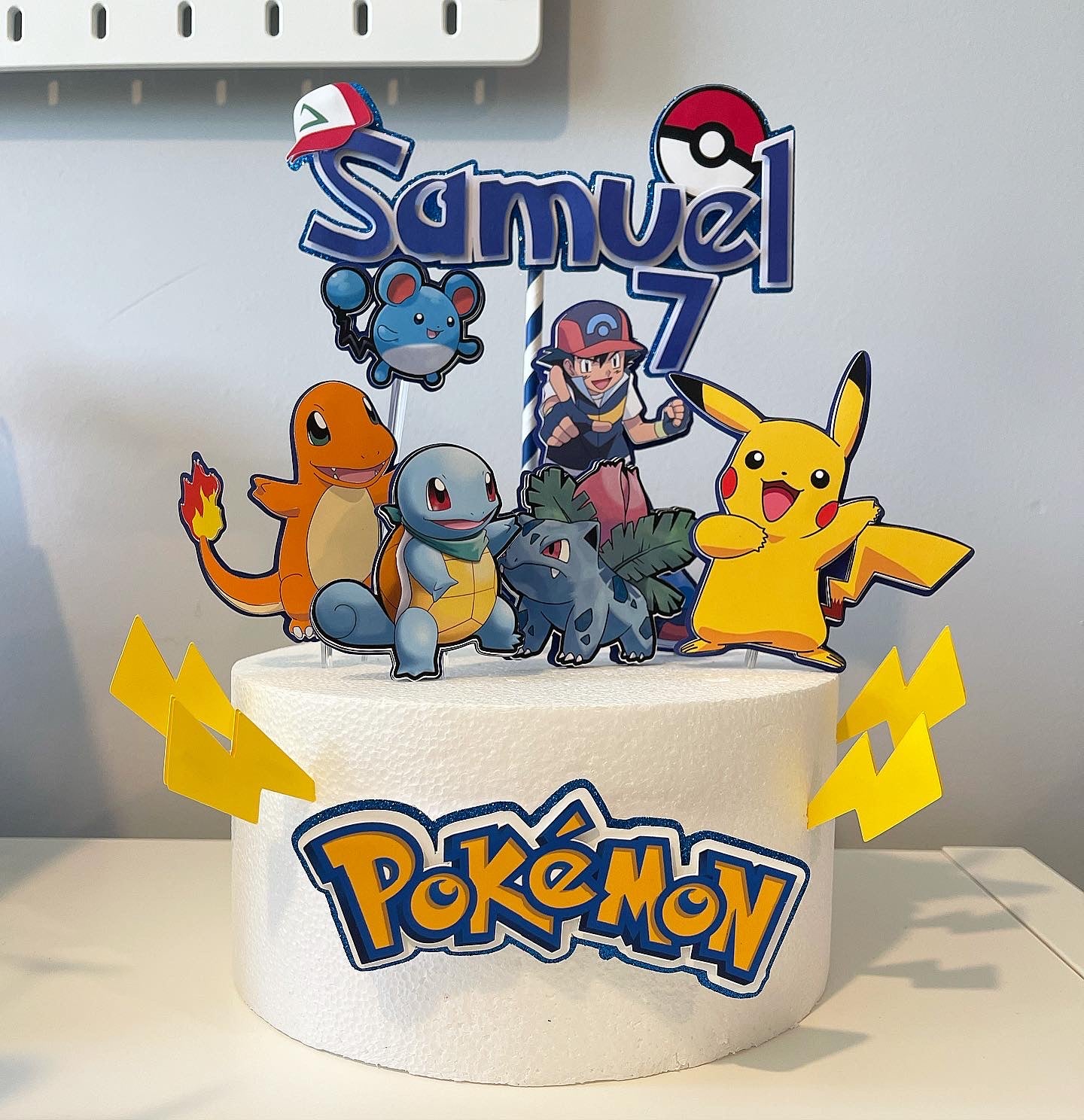 Pokemon Cake Topper