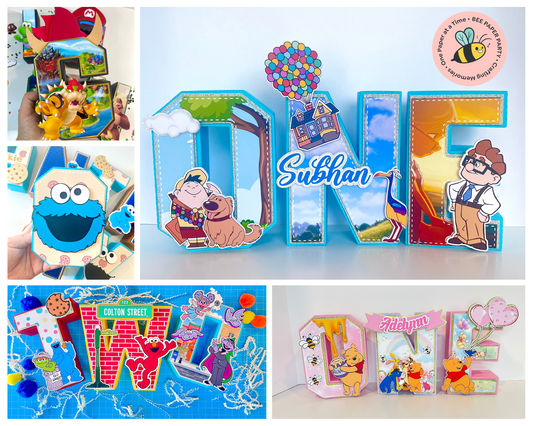 Crafting 3D Letters from the Heart: My Paper Cardstock Journey