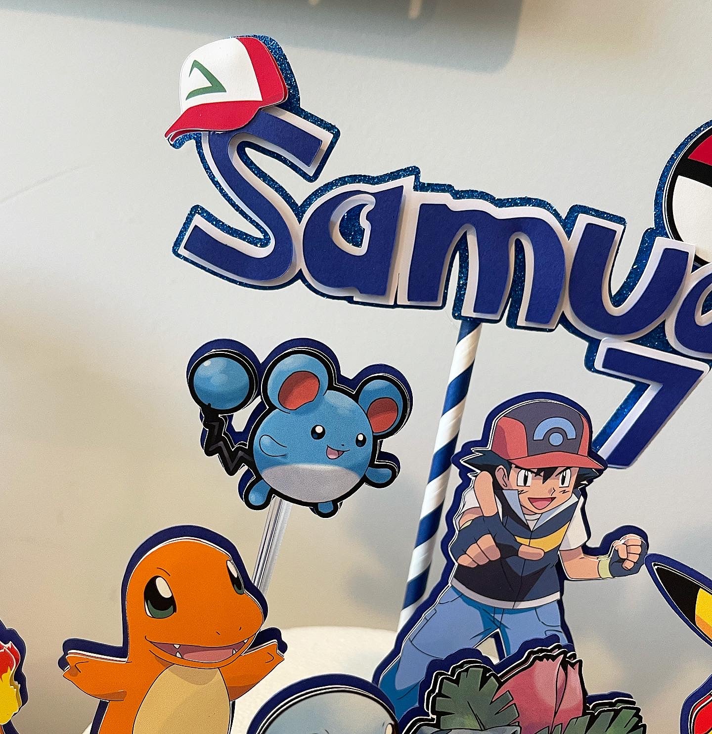 Pokemon Cake Topper | Digital and printable