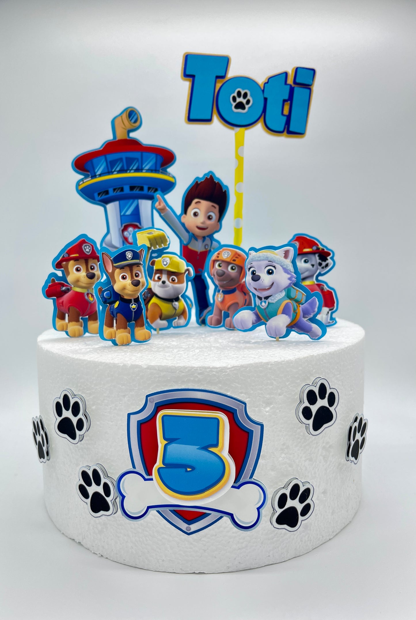 Paw Patrol Cake Topper