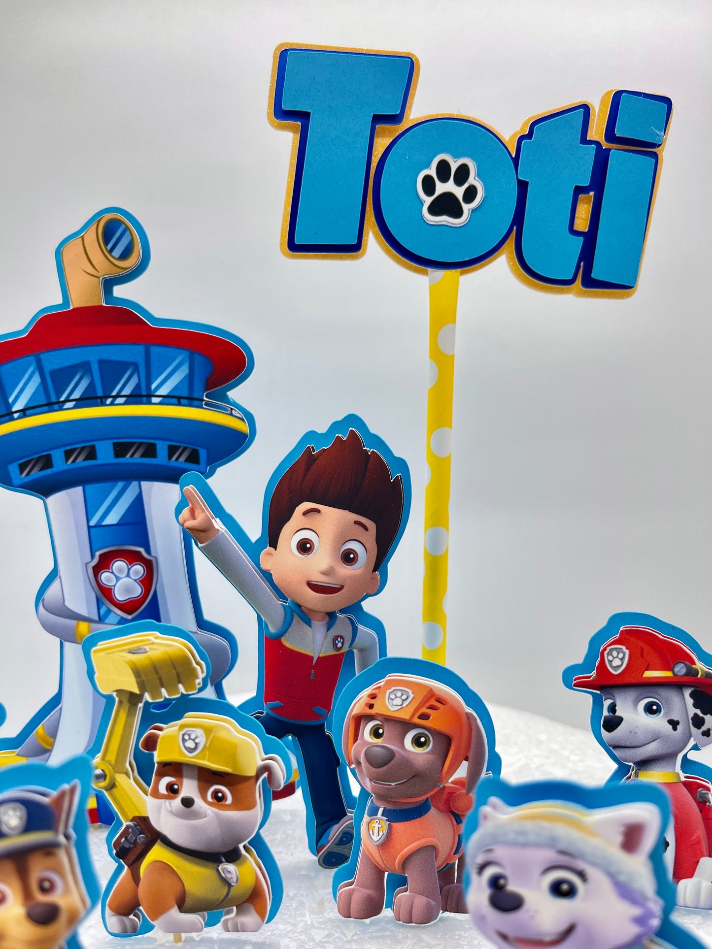 Paw Patrol Cake Topper