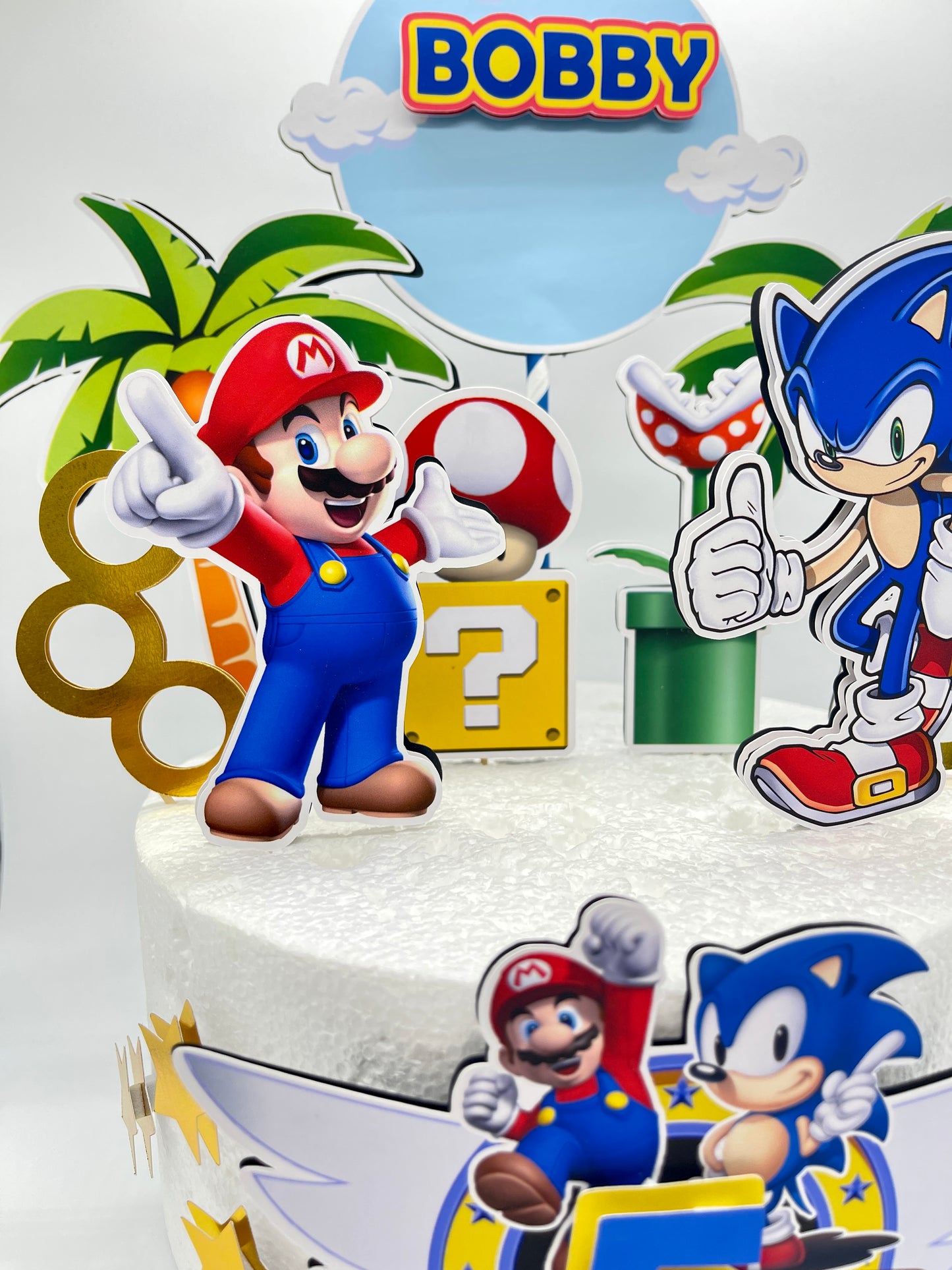 Super Mario Cake Topper – BeePaperParty