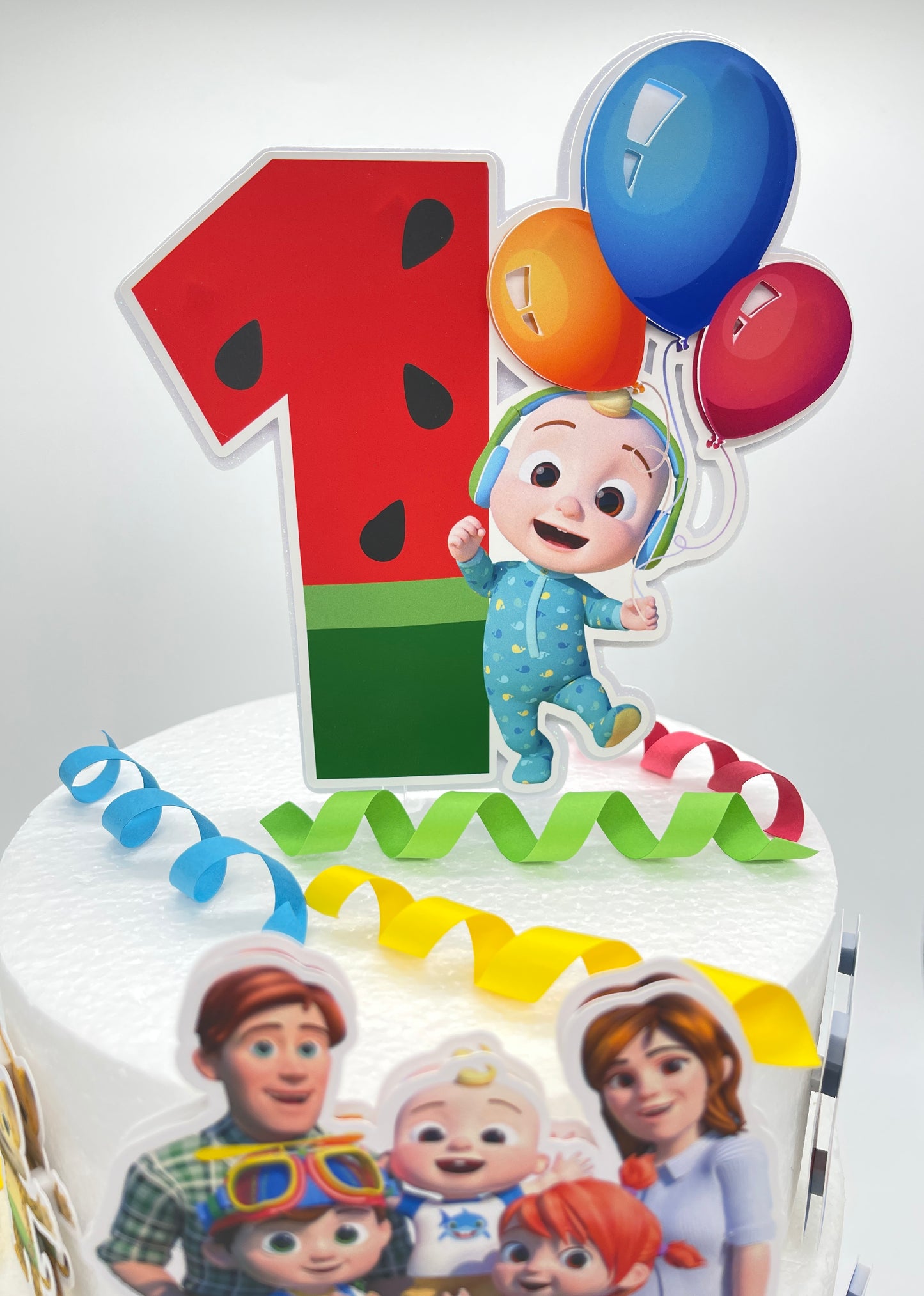 Cocomelon Cake topper