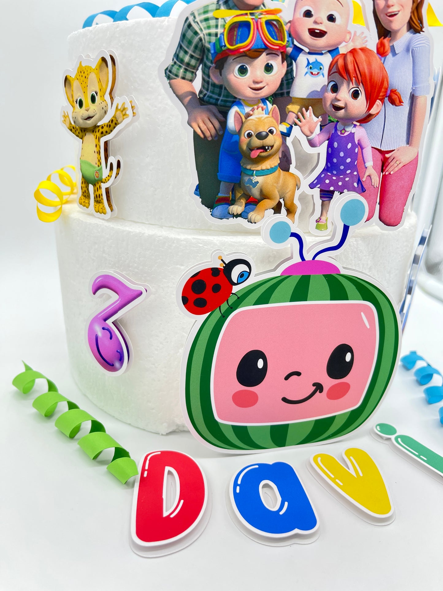 Cocomelon Cake topper