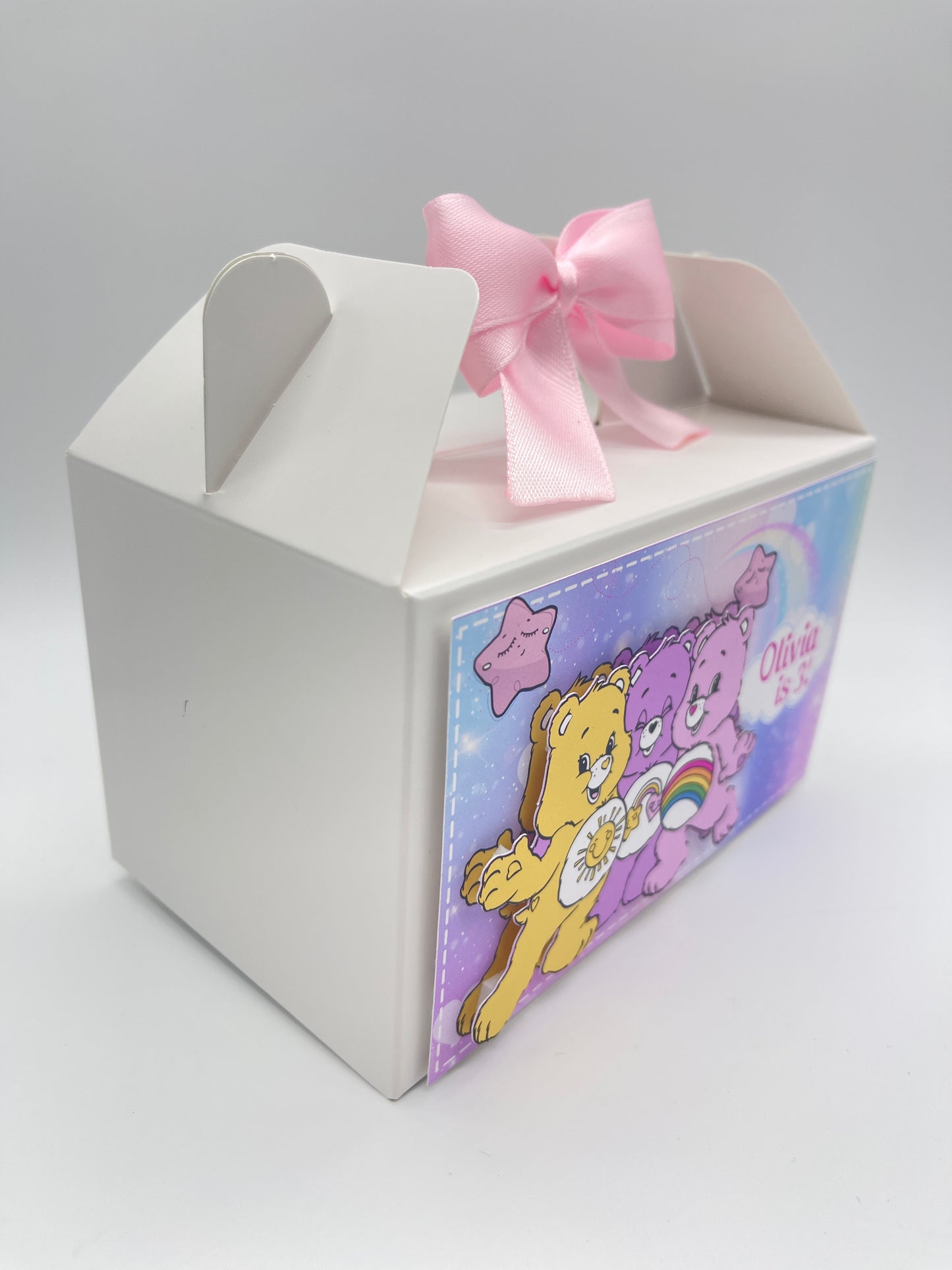 Care Bears Glabe Box - Favor box - Care Bears Goodie Bag