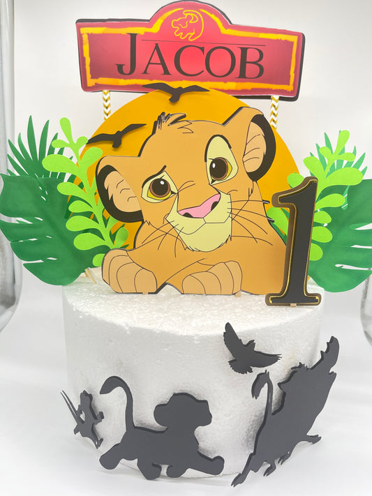 The Lion King Cake Topper