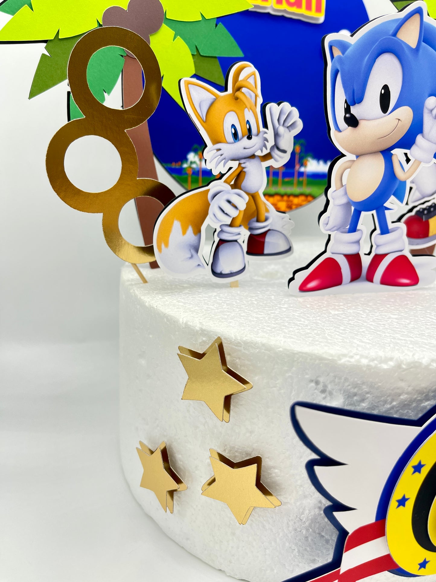 Sonic Cake Topper