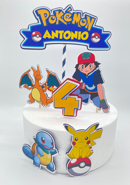 Pokemon Cake Topper