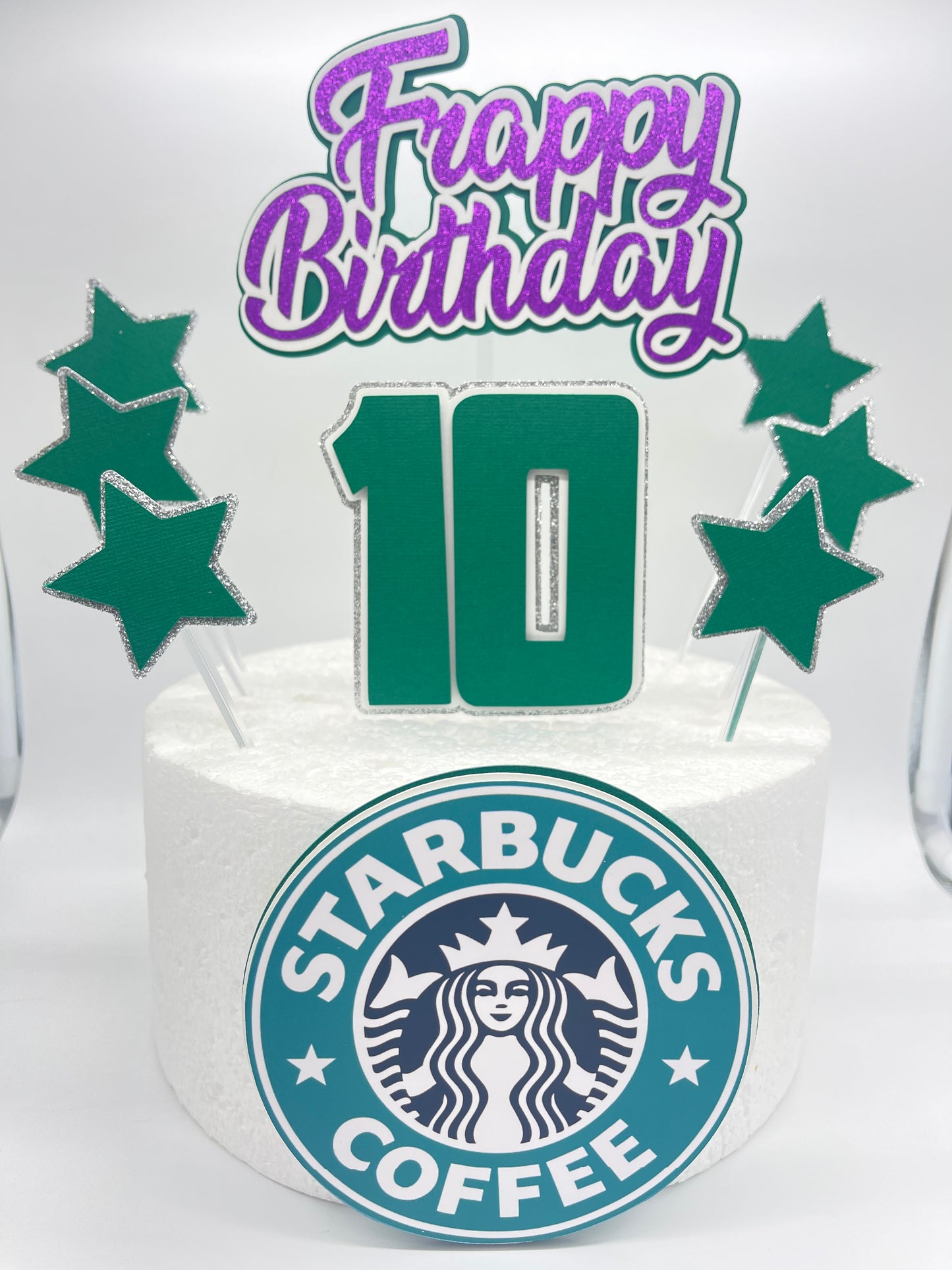 Starbucks Cake Topper