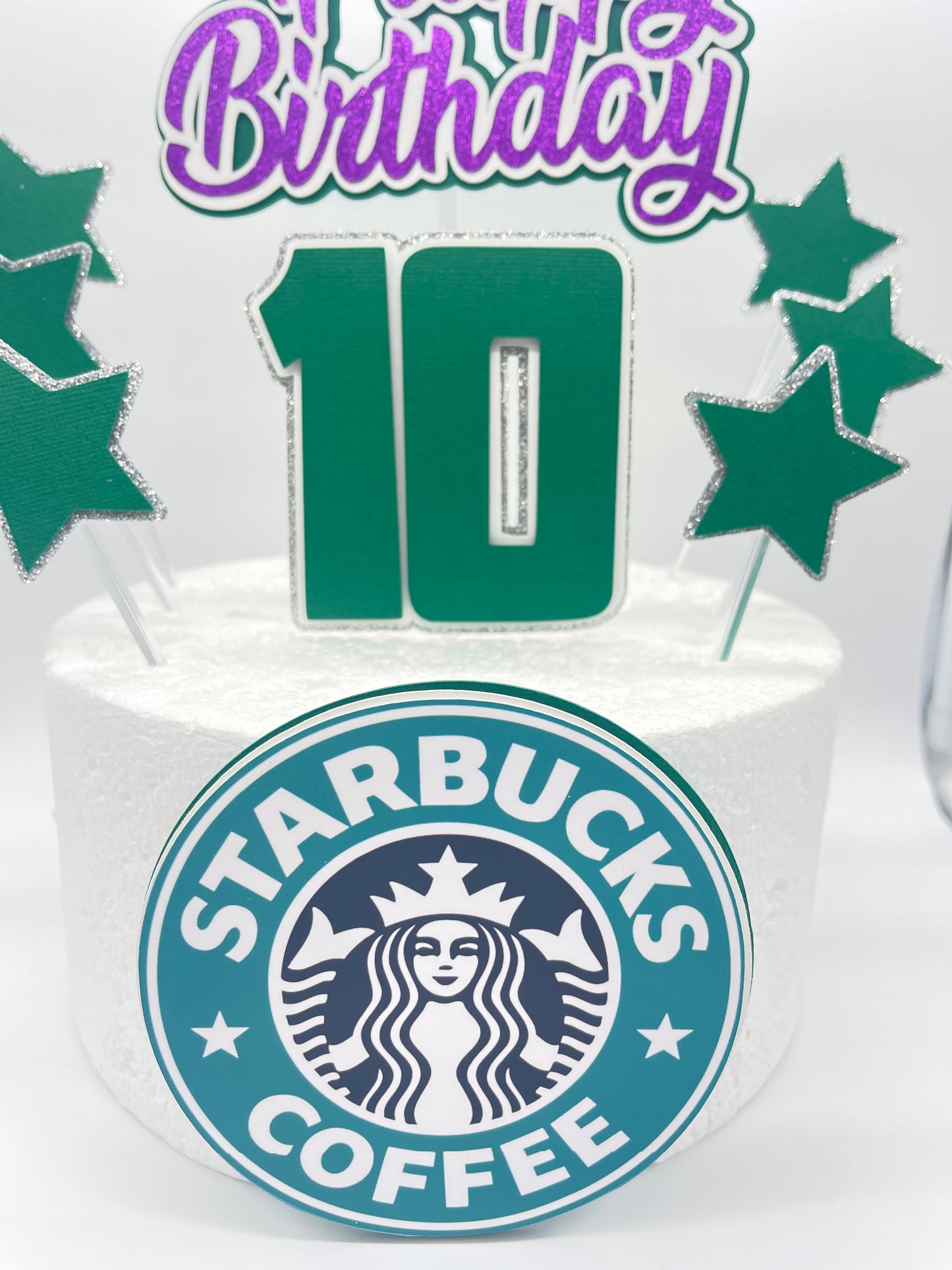 Starbucks Cake Topper