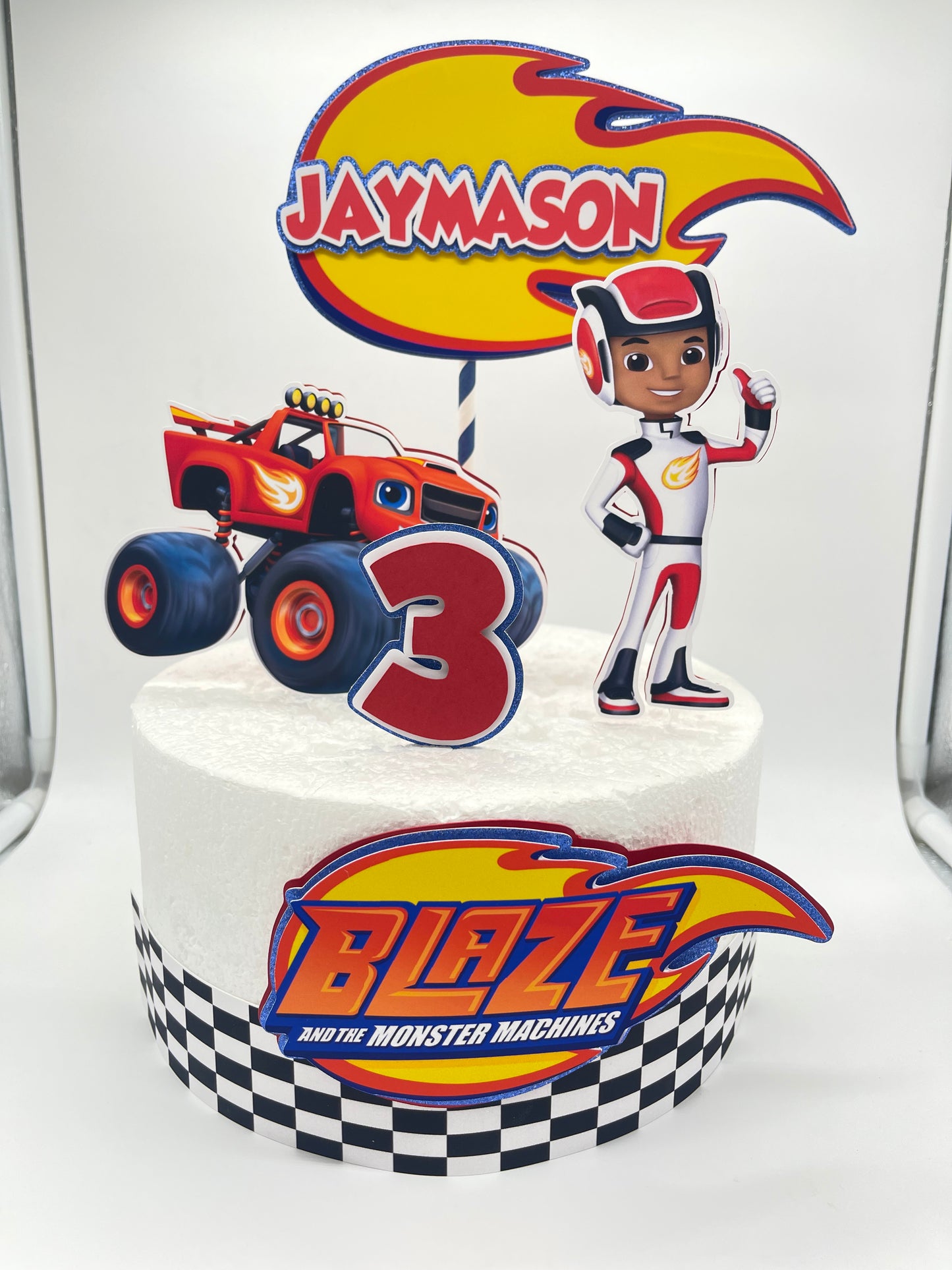 Blaze Cake Topper