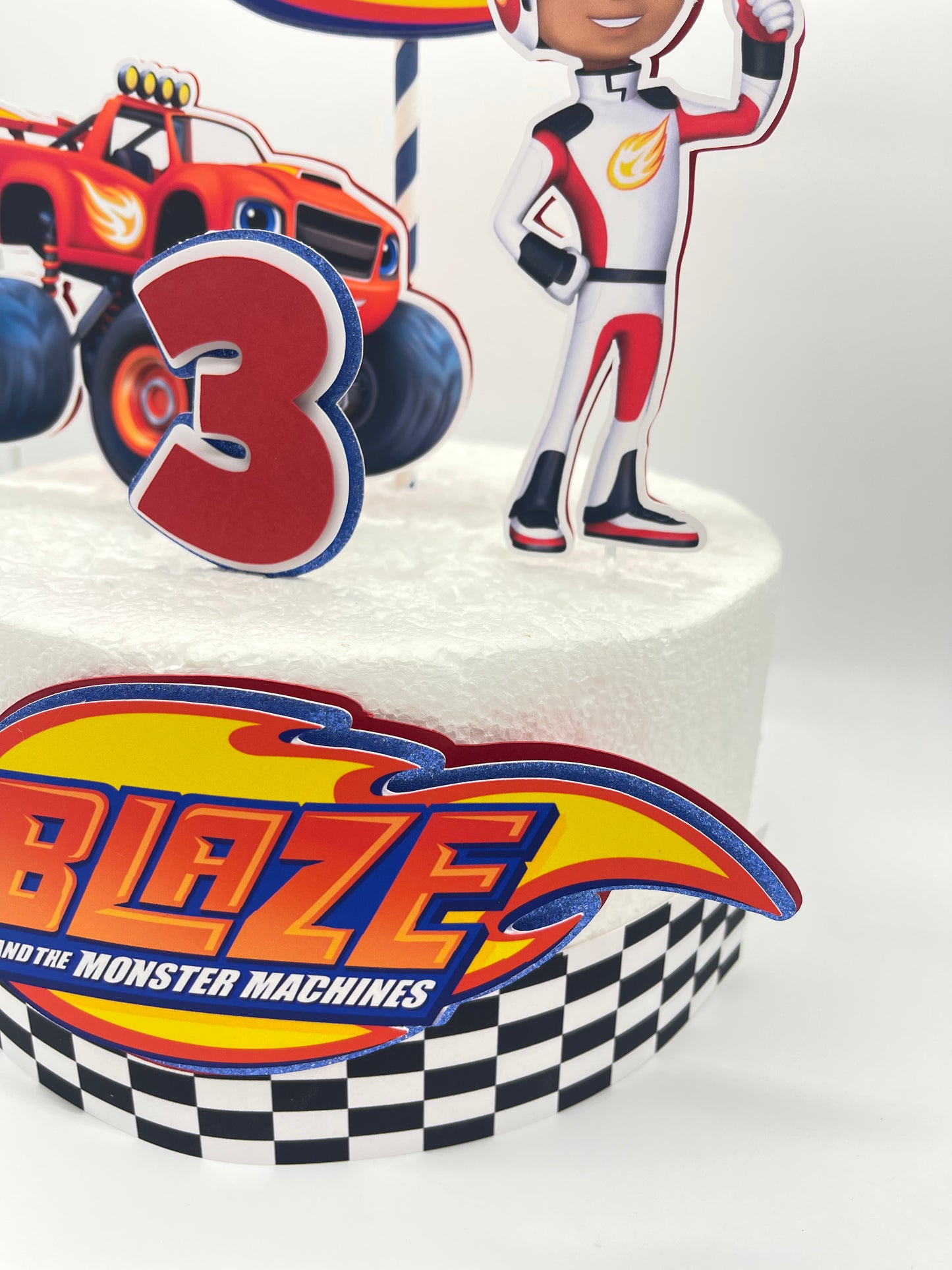 Blaze Cake Topper