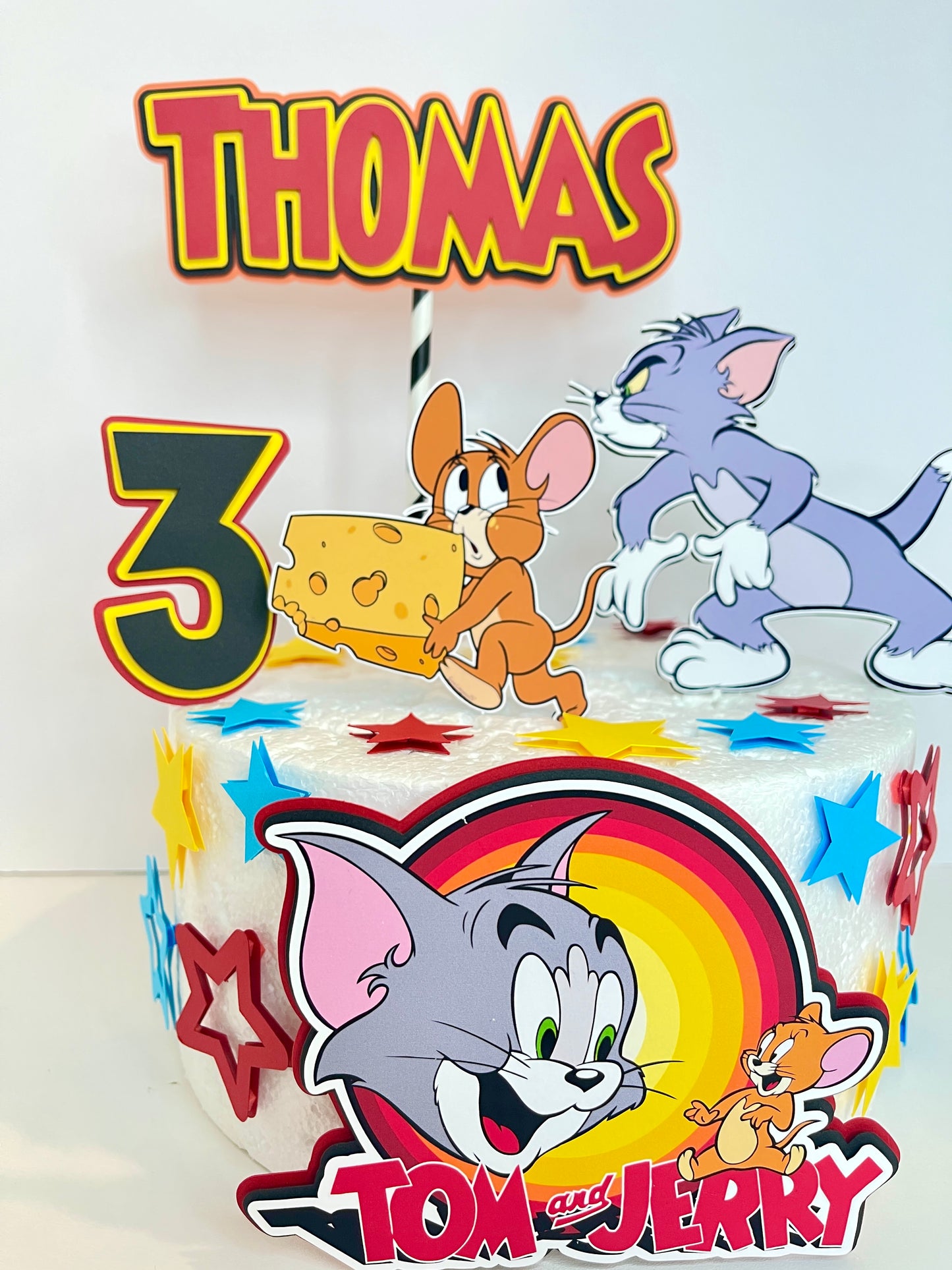 Tom and Jerry Cake Topper