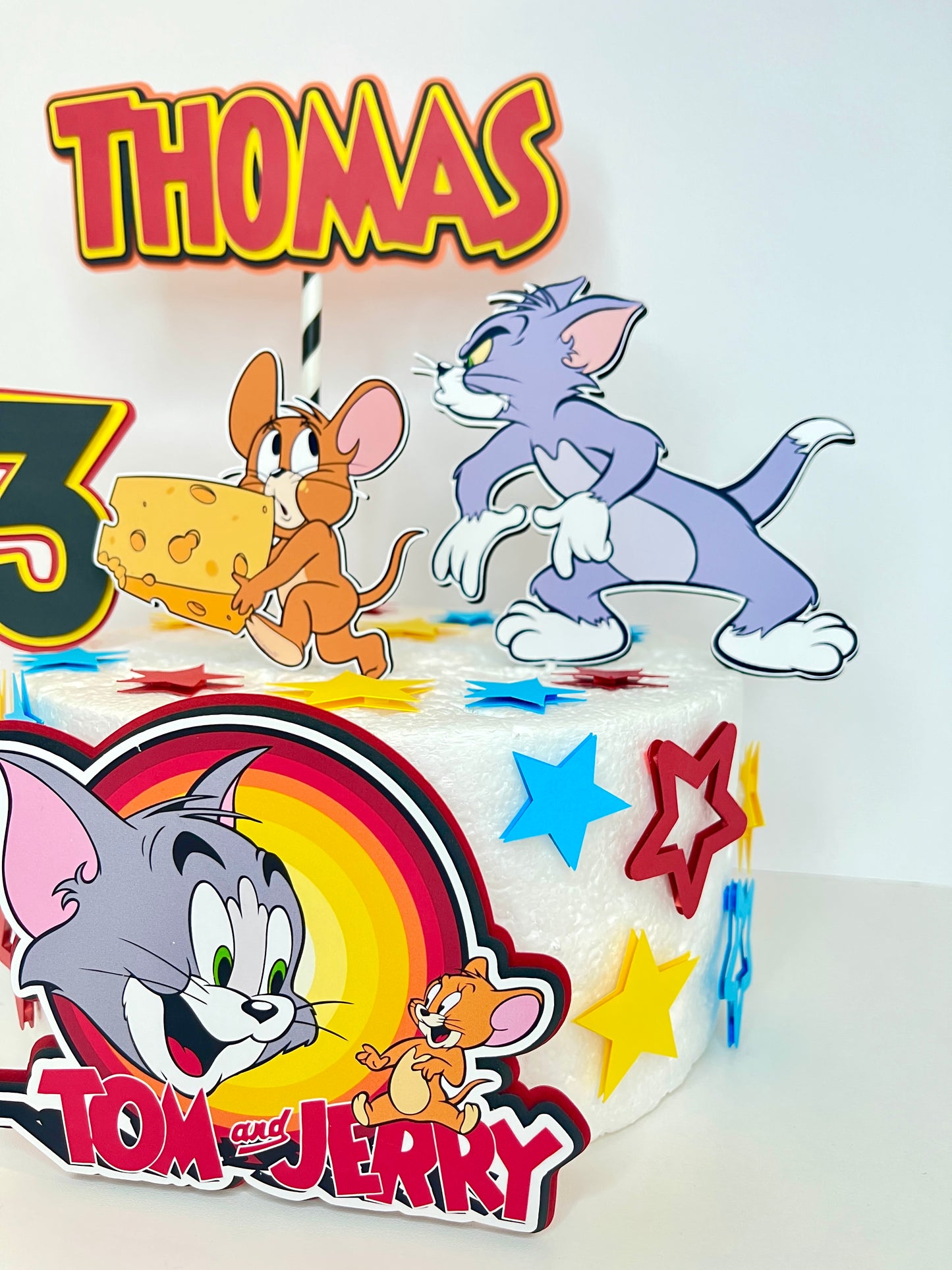 Tom and Jerry Cake Topper