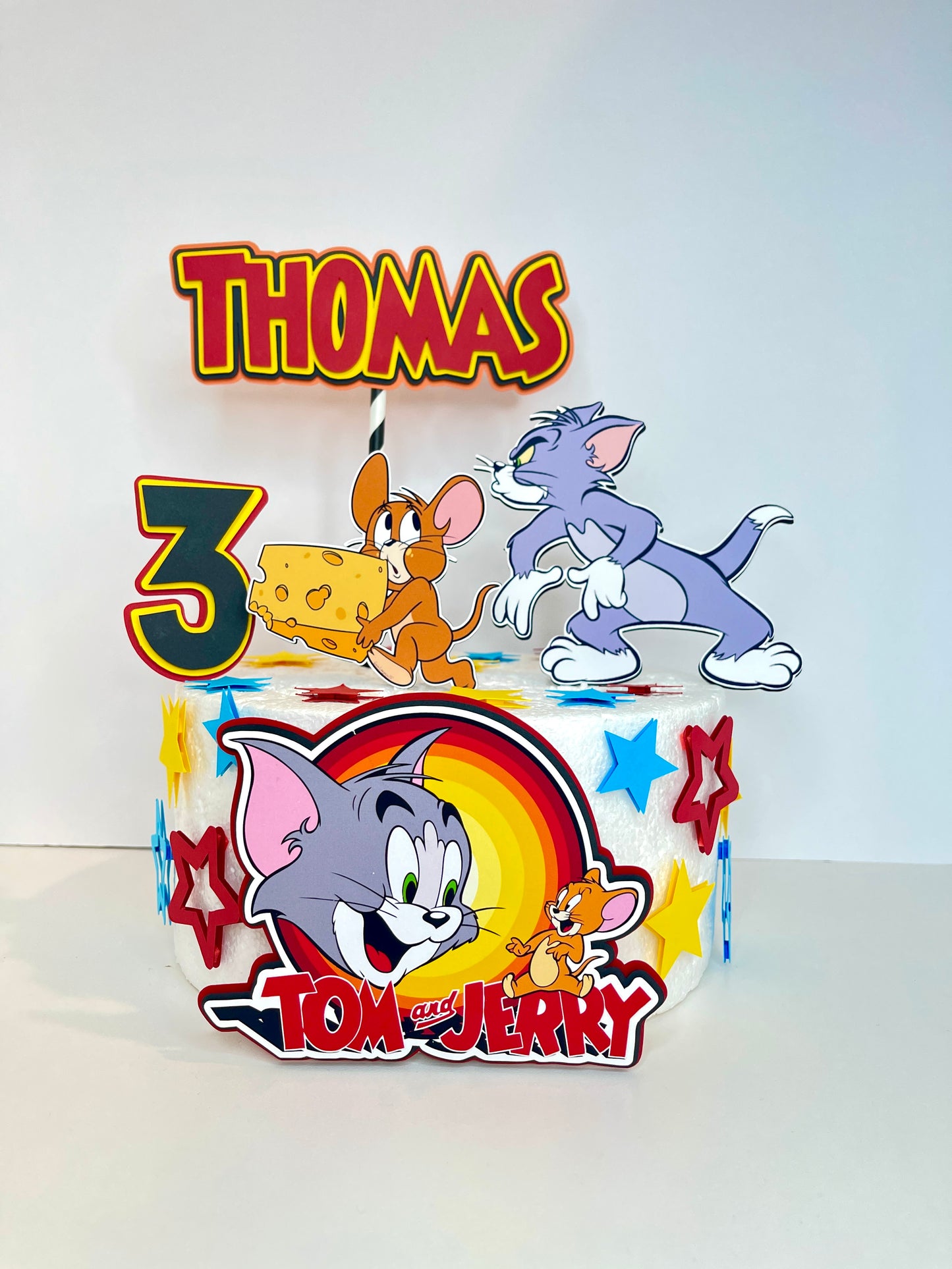 Tom and Jerry Cake Topper