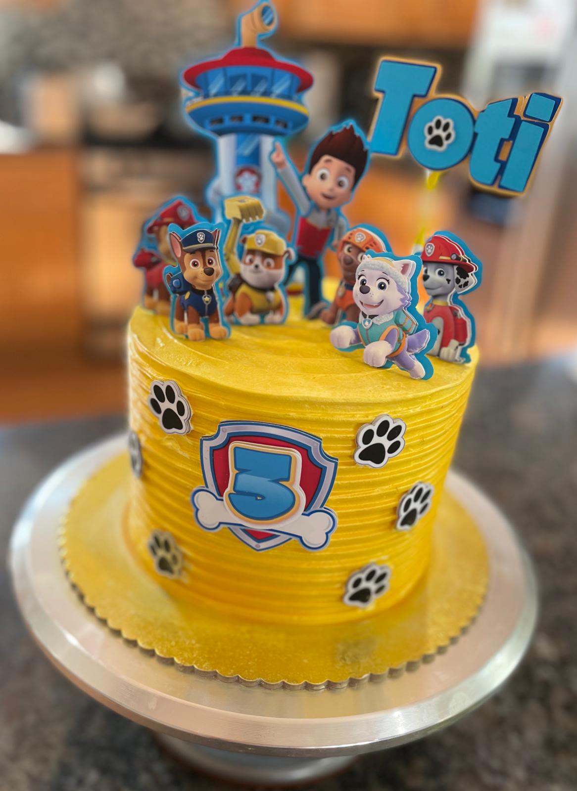 Paw Patrol Cake Topper