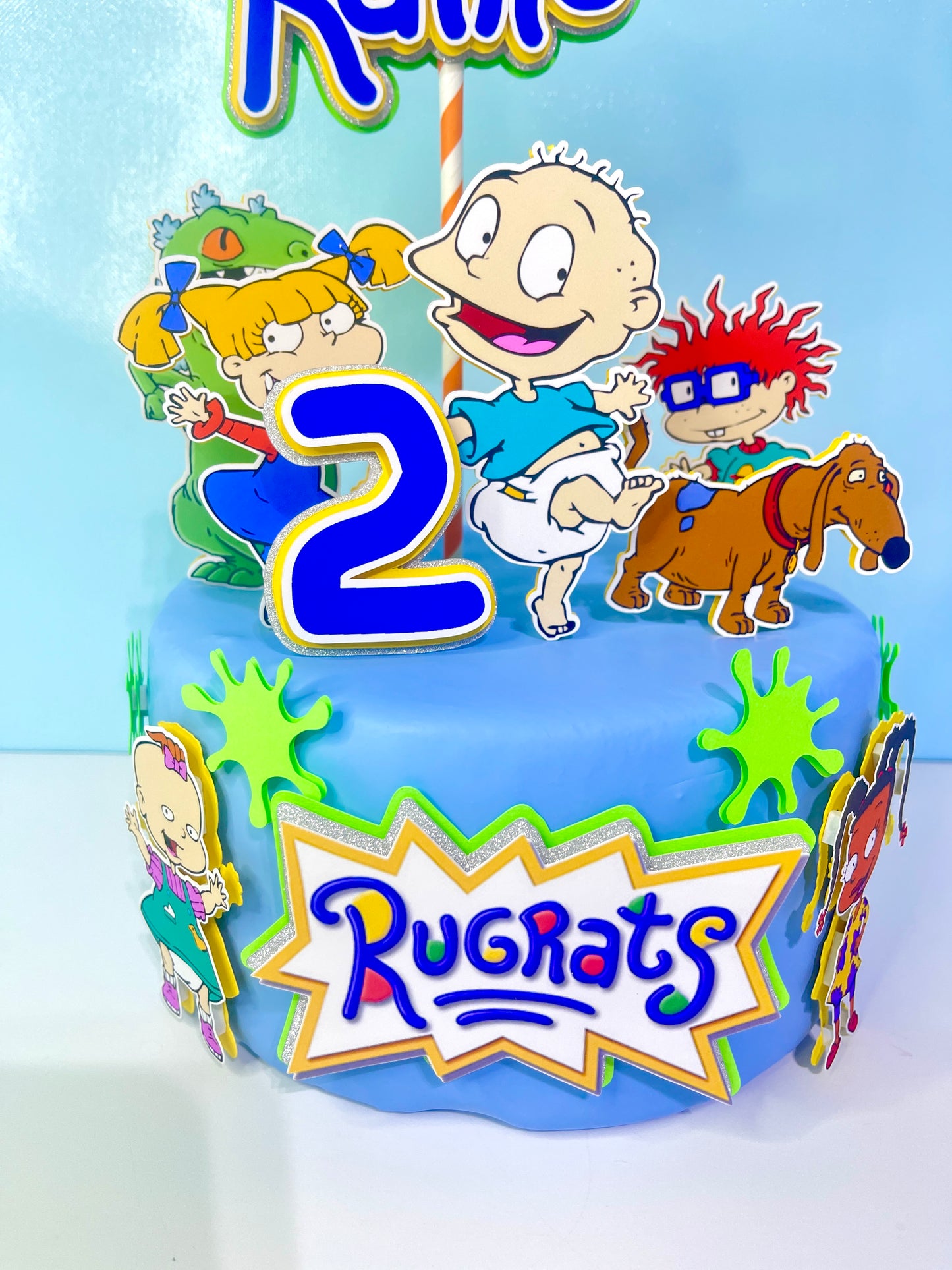 Rugrats Cake Topper - Rugrats Cake Decoration - Rugrats Party - Rugrats Birthday