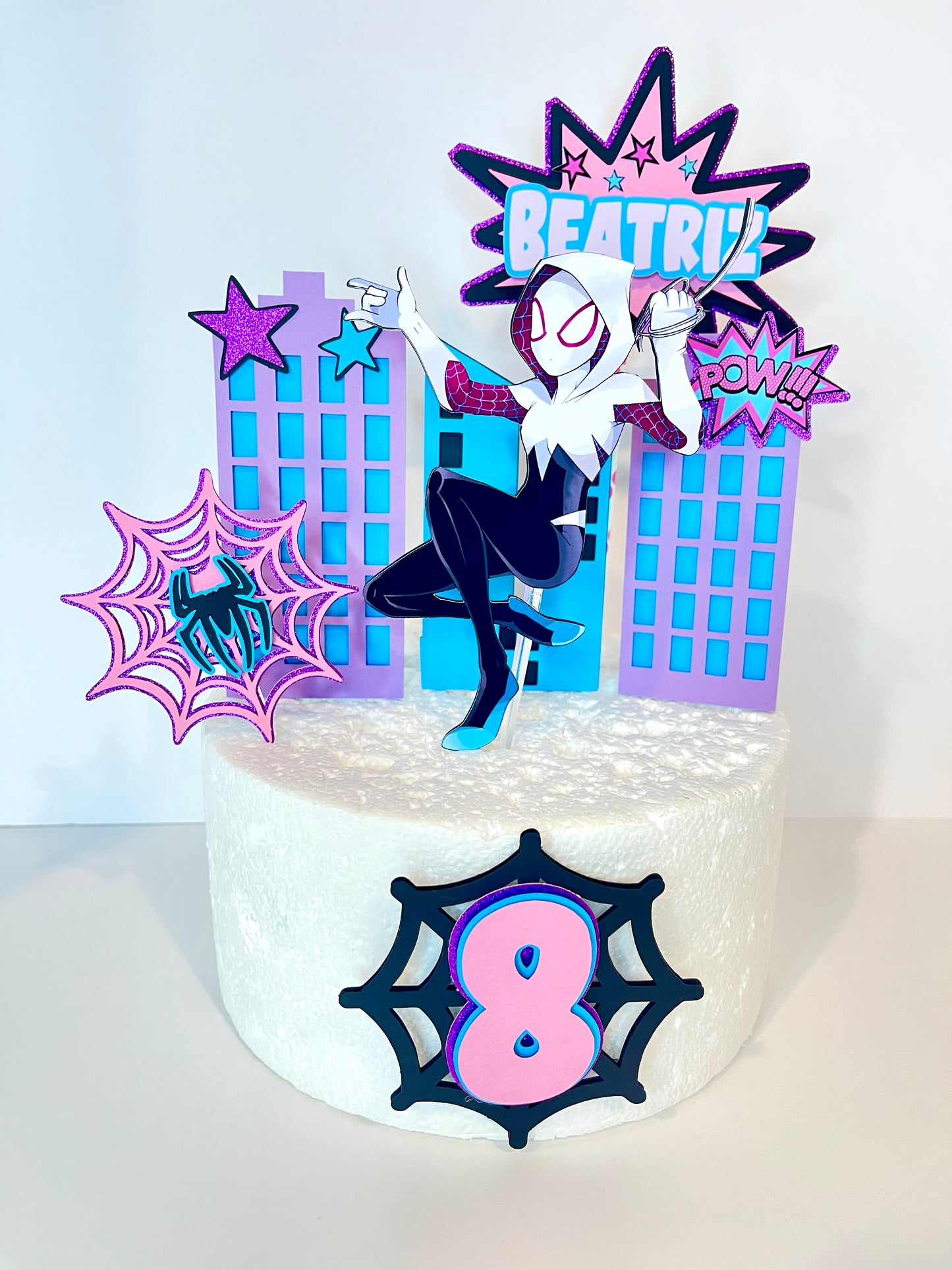 Spider Gwen Cake Topper