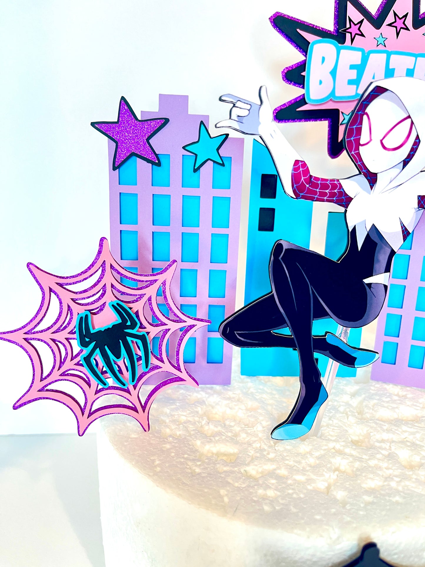 Spider Gwen Cake Topper