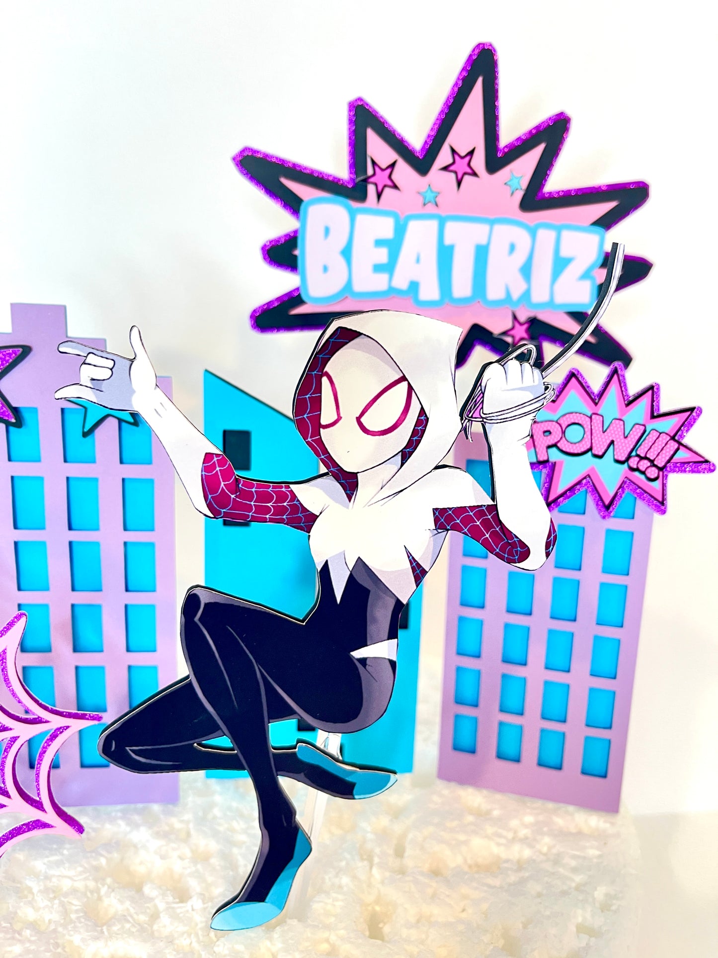 Spider Gwen Cake Topper