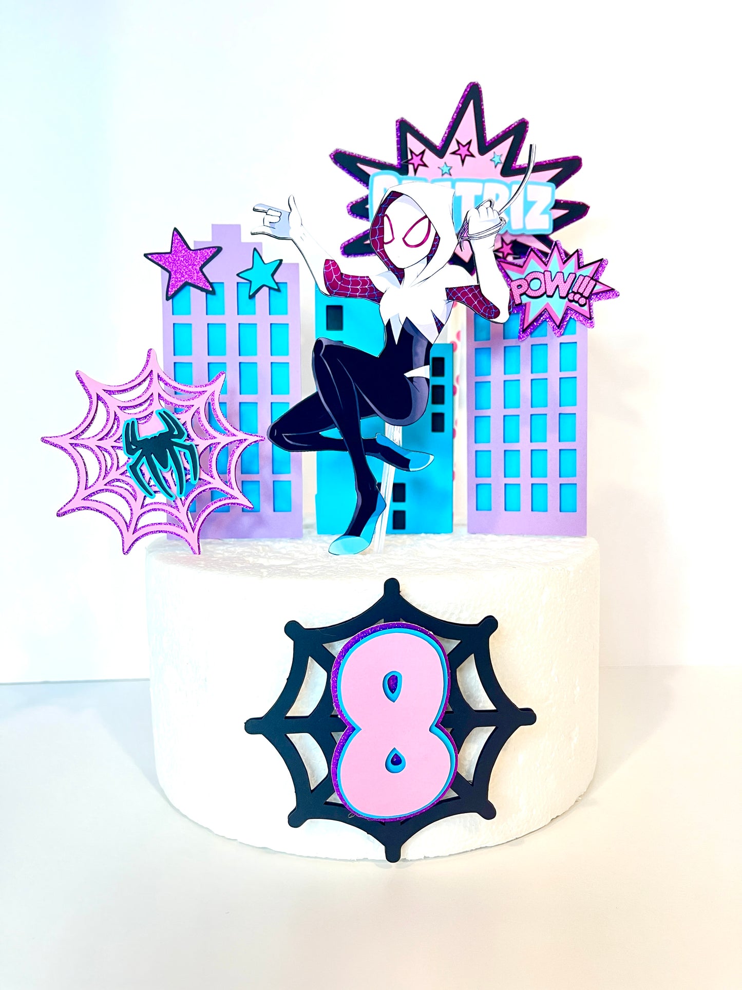 Spider Gwen Cake Topper