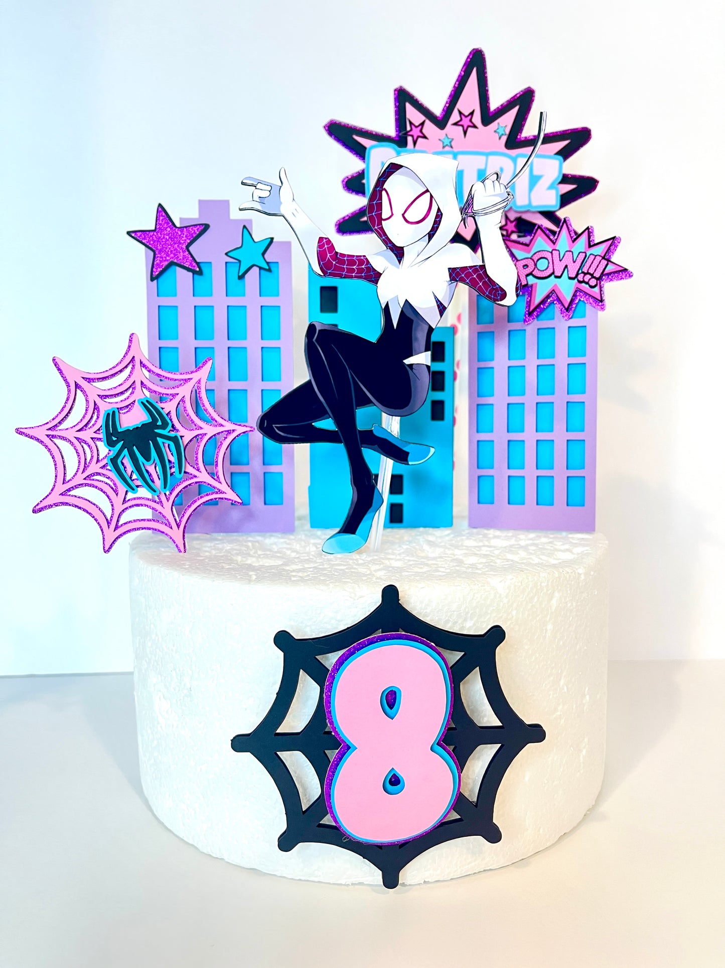 Spider Gwen Cake Topper