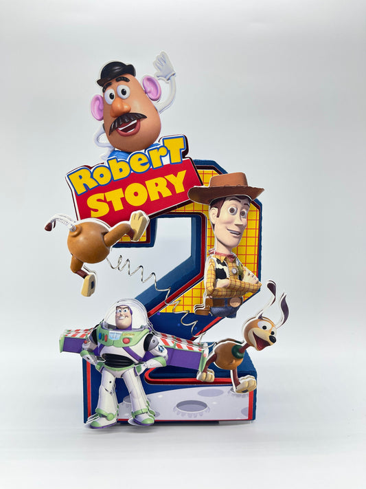 3D Number or Letter Toy Story - Toy Story Party Decoration - Birthday Decor